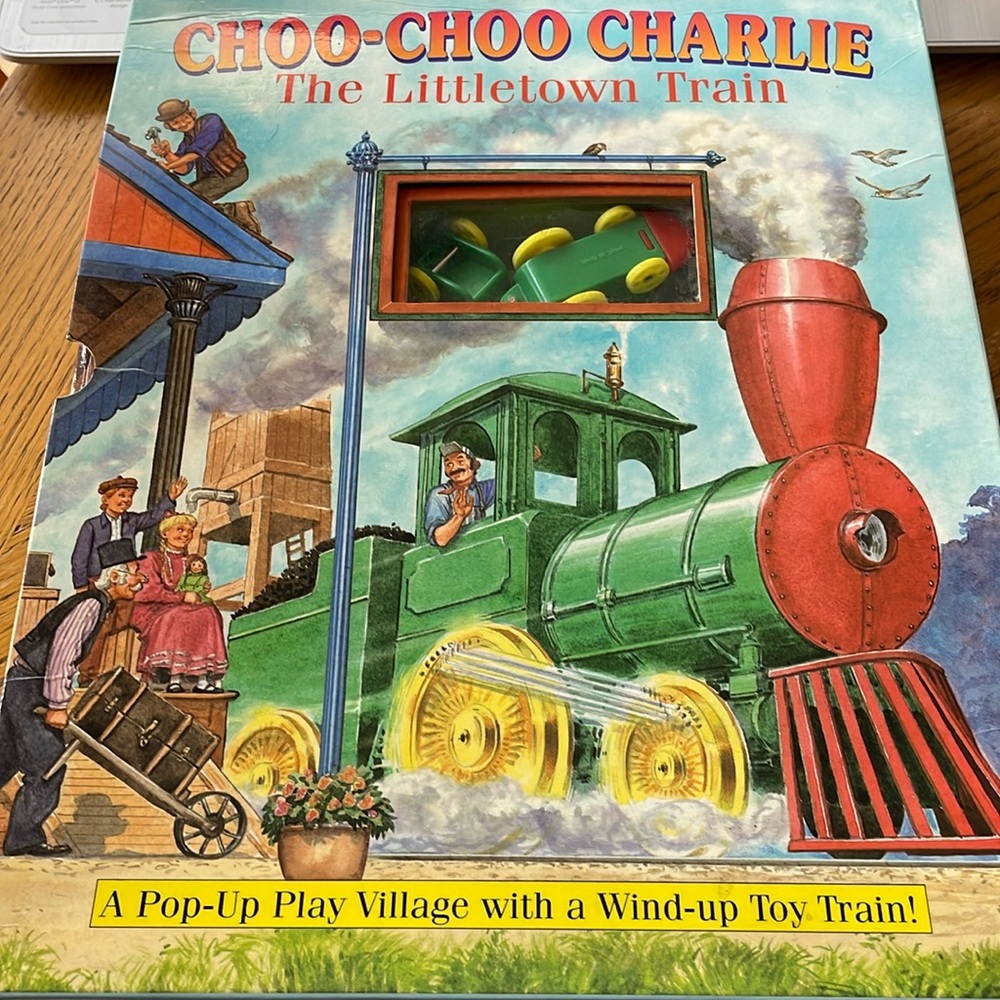 Choo-Choo Charlie The Littletown Train Vintage Pop-up Playset